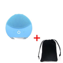 Load image into Gallery viewer, Ultrasonic Silicone Electric Facial Cleansing Brush
